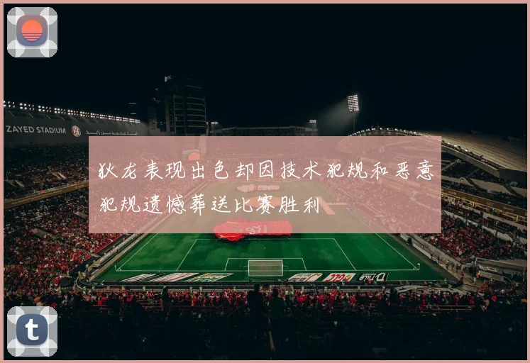 狄龙表现出色却因技术犯规和恶意犯规遗憾葬送比赛胜利